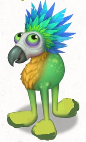 This is the Avatar Image for the mimic (my singing monsters) Dave Kerr AI Voice and Text to Speech Generator